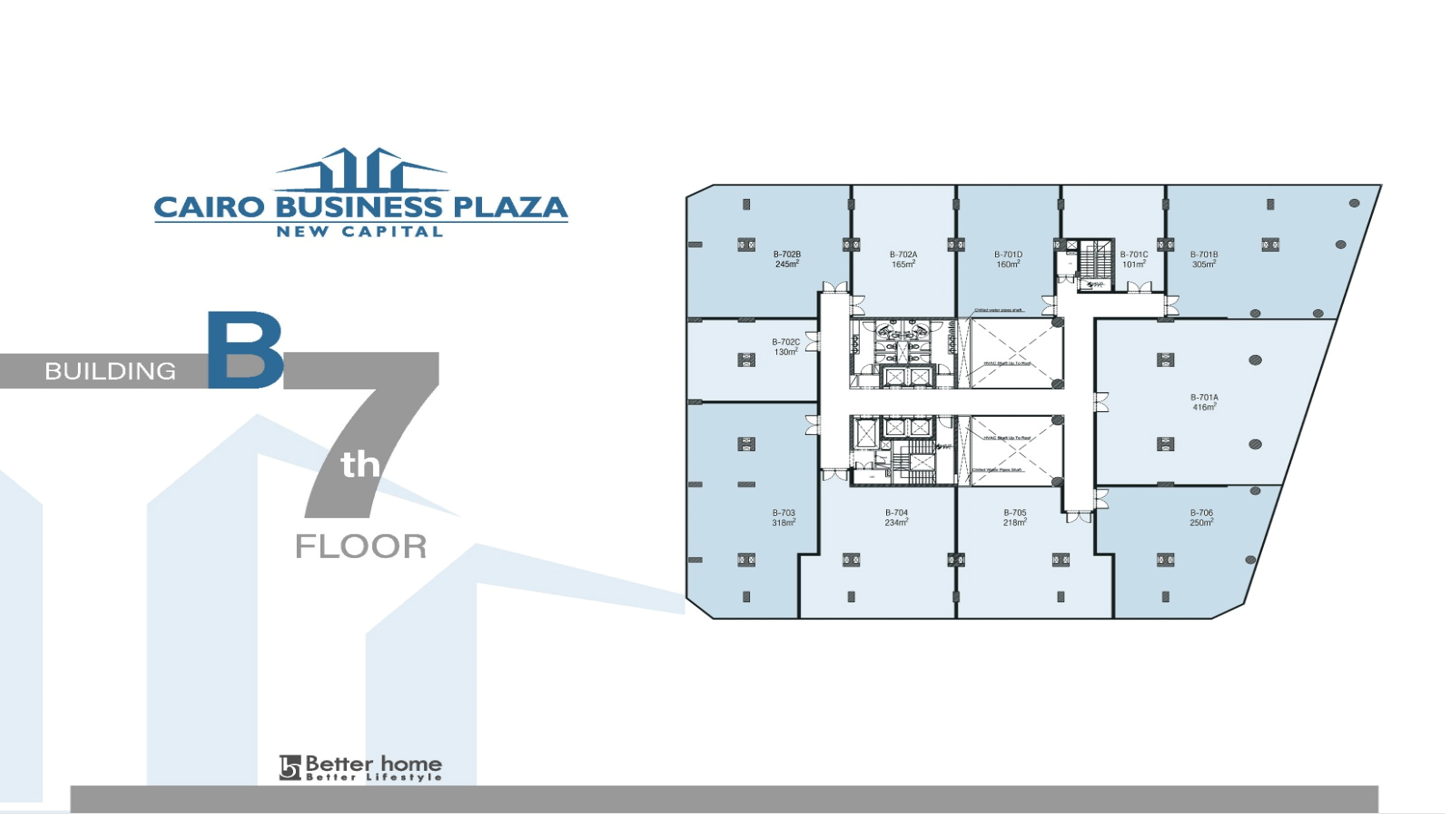 Floor plan for  at Cairo Business Plaza