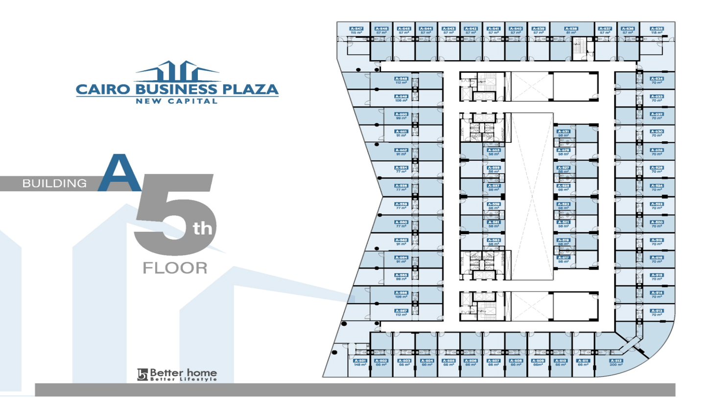 Floor plan for  at Cairo Business Plaza