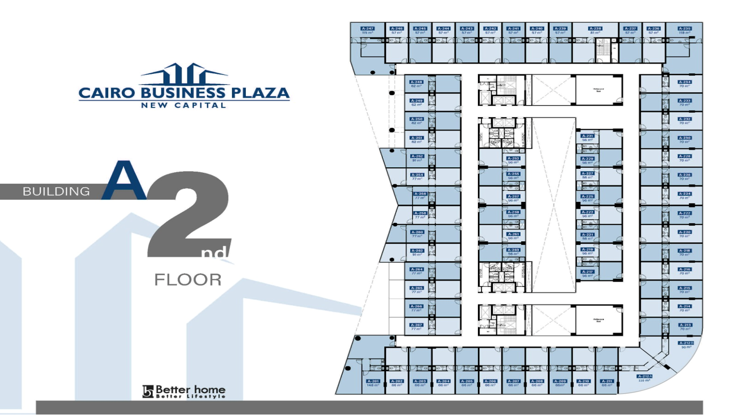 Floor plan for  at Cairo Business Plaza