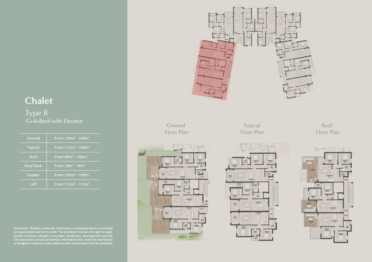 Floor plan for duplex at Masaya