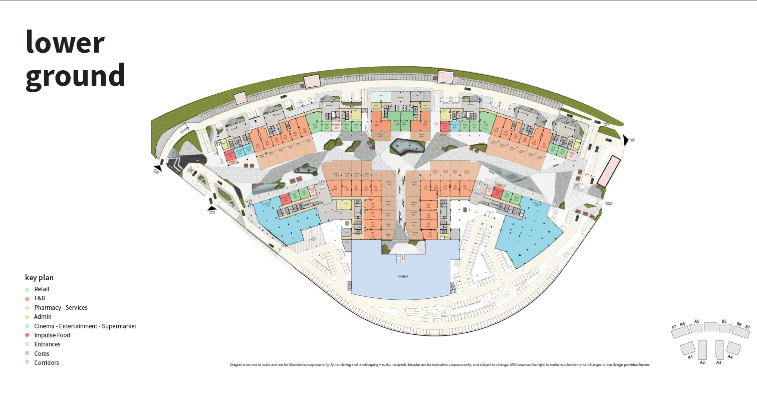 Floor plan for  at Three Sixty