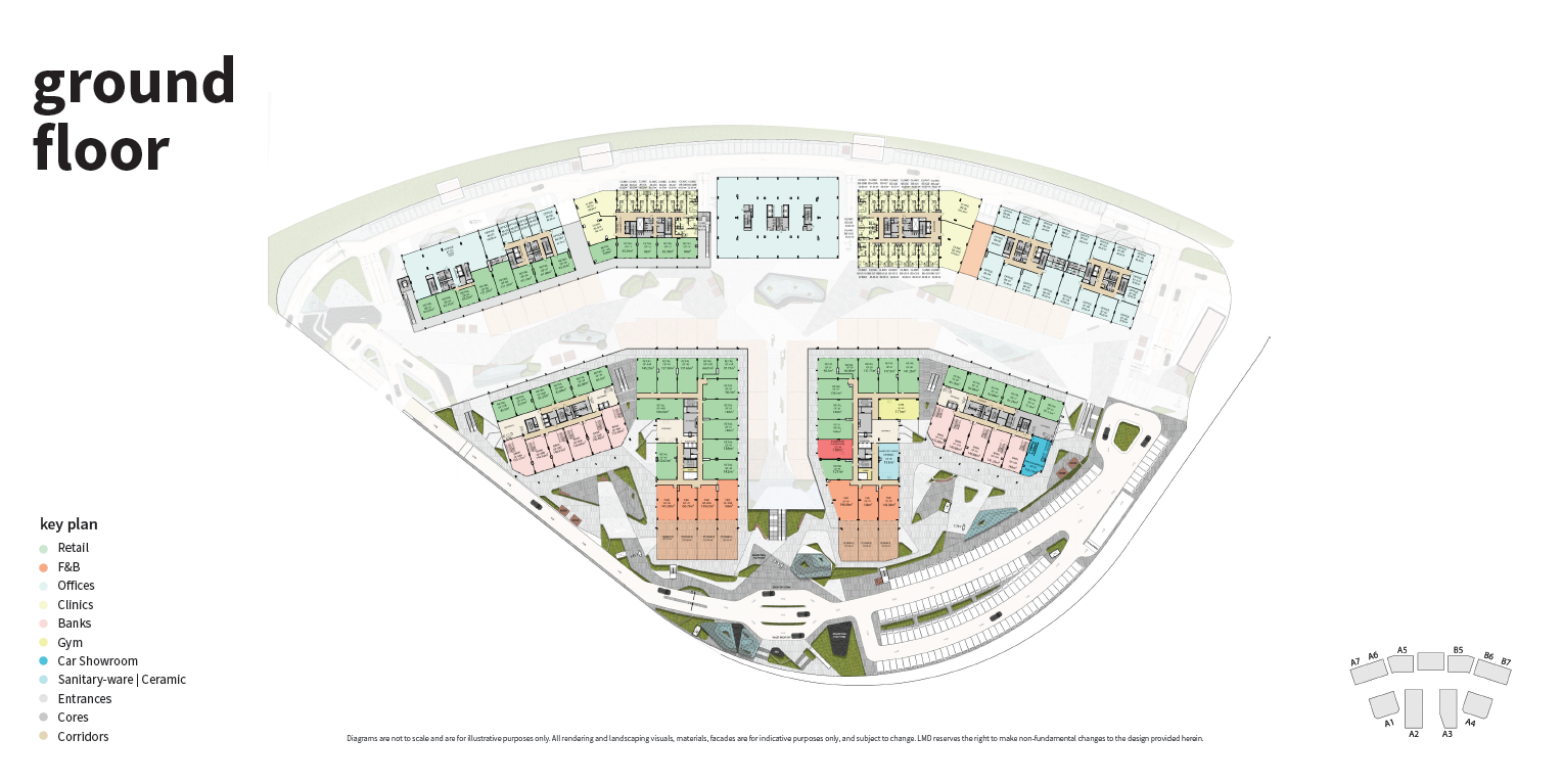 Floor plan for  at Three Sixty