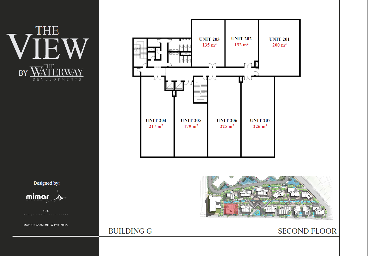 Floor plan for  at The View Waterway