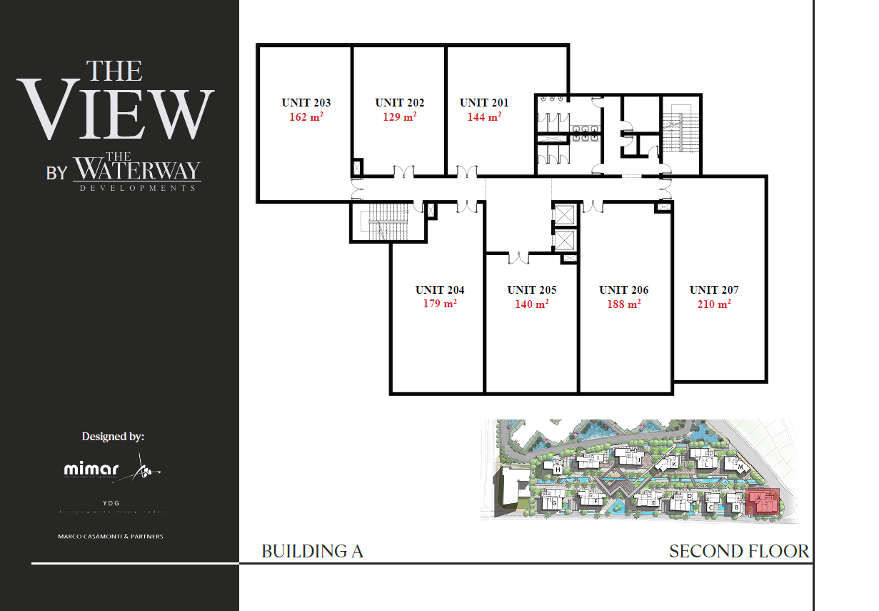 Floor plan for  at The View Waterway