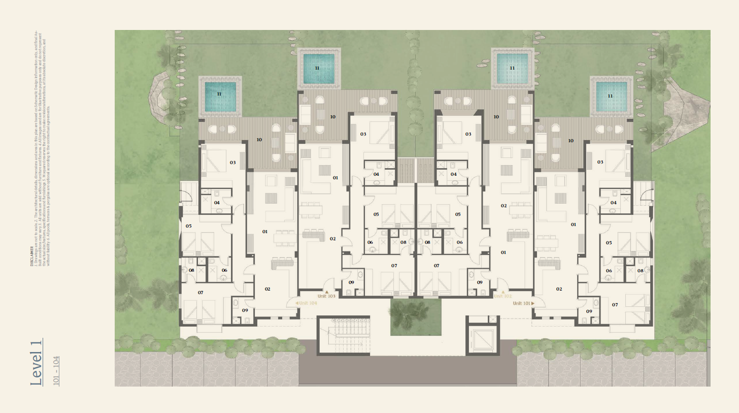 Floor plan for apartment at El Masyaf
