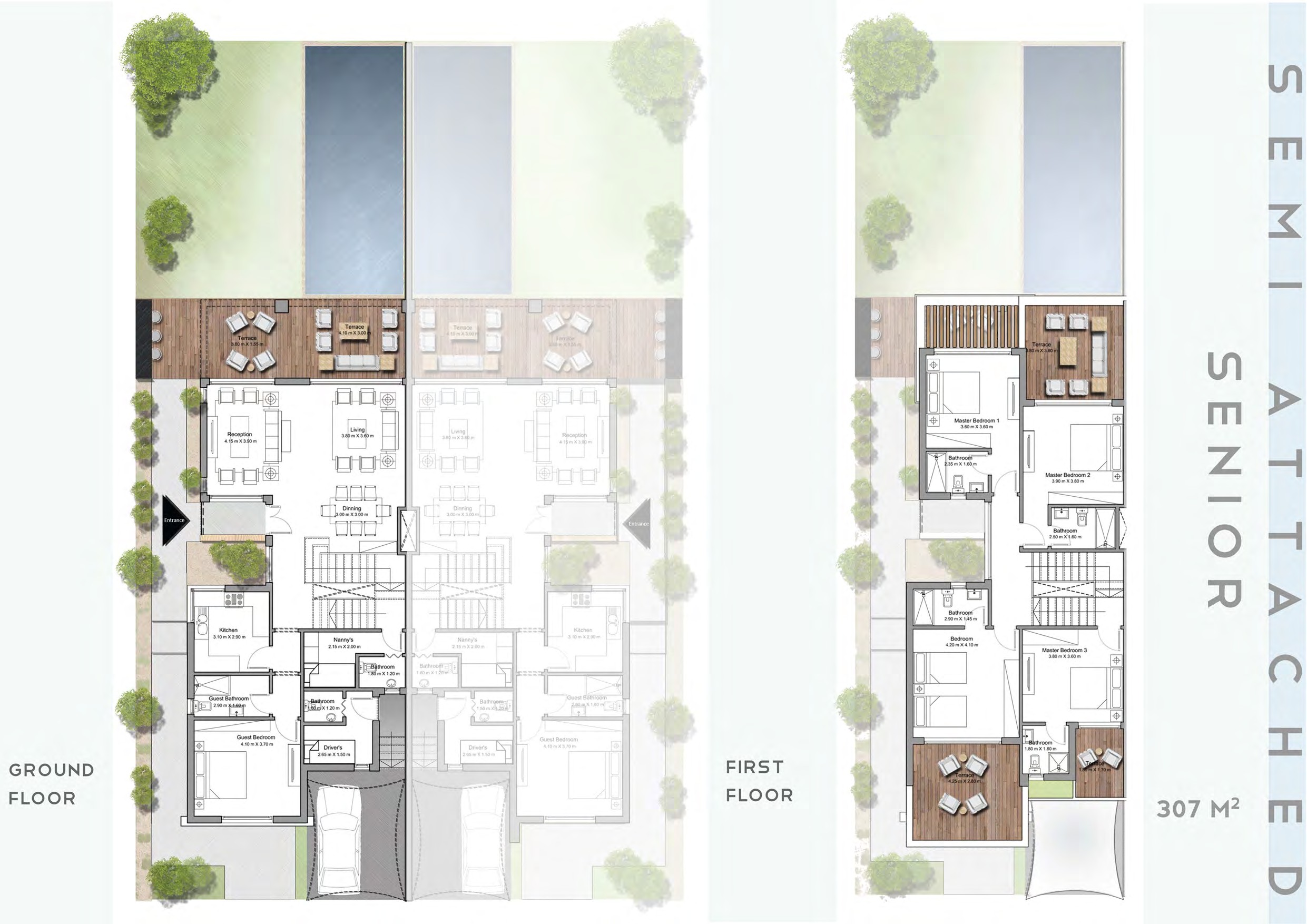Floor plan for  at Zoya Ghazala Bay