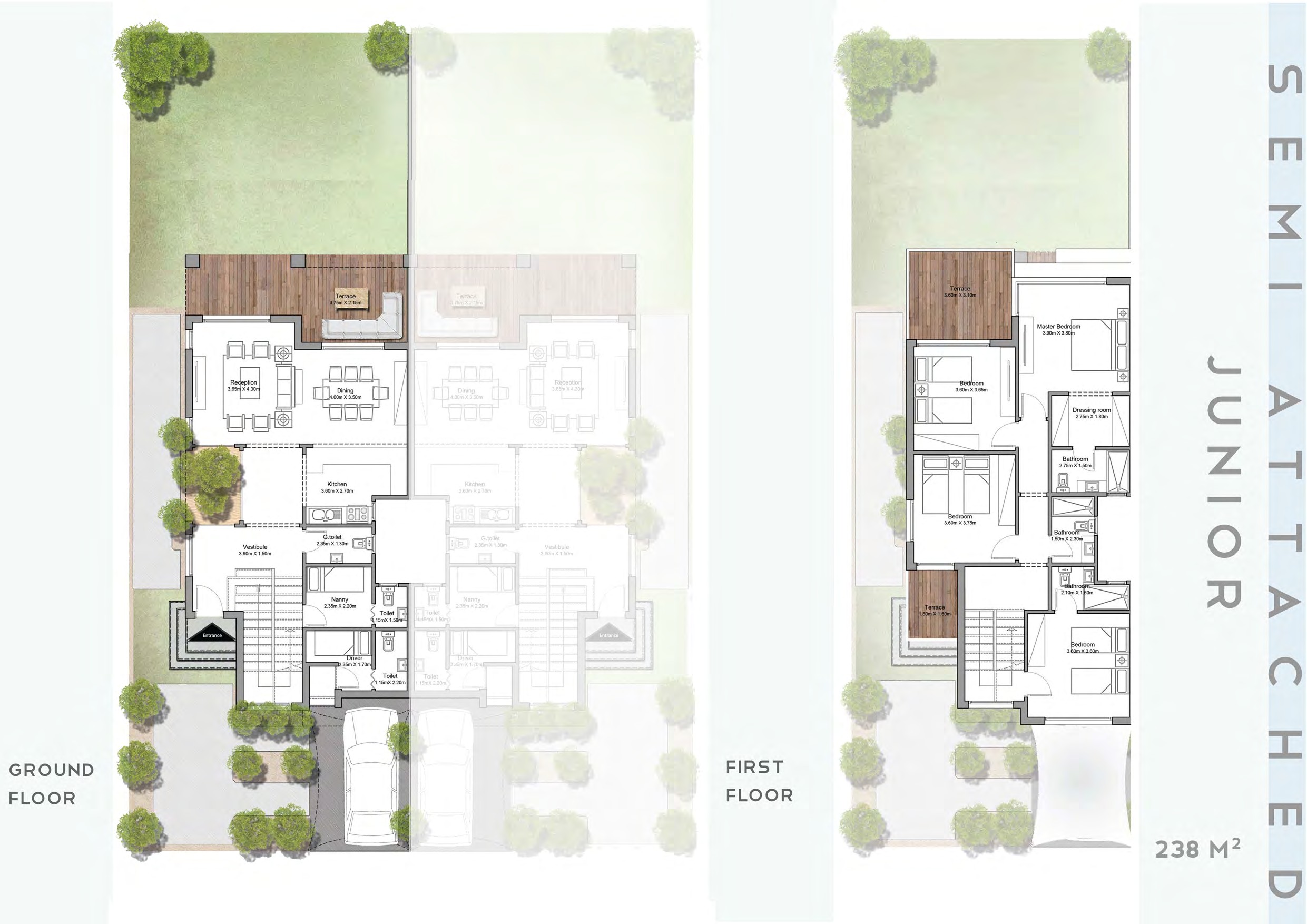Floor plan for  at Zoya Ghazala Bay