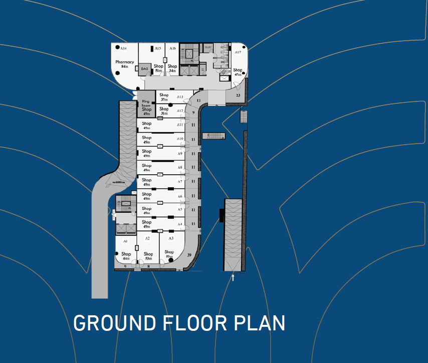 Floor plan for  at Evora Tower