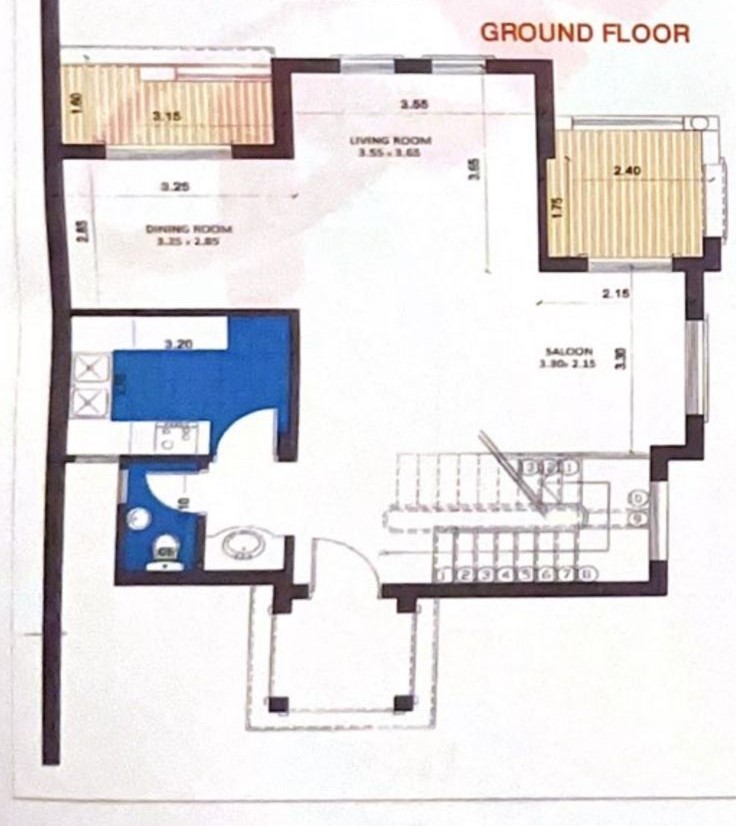 Floor plan for  at Nyoum October