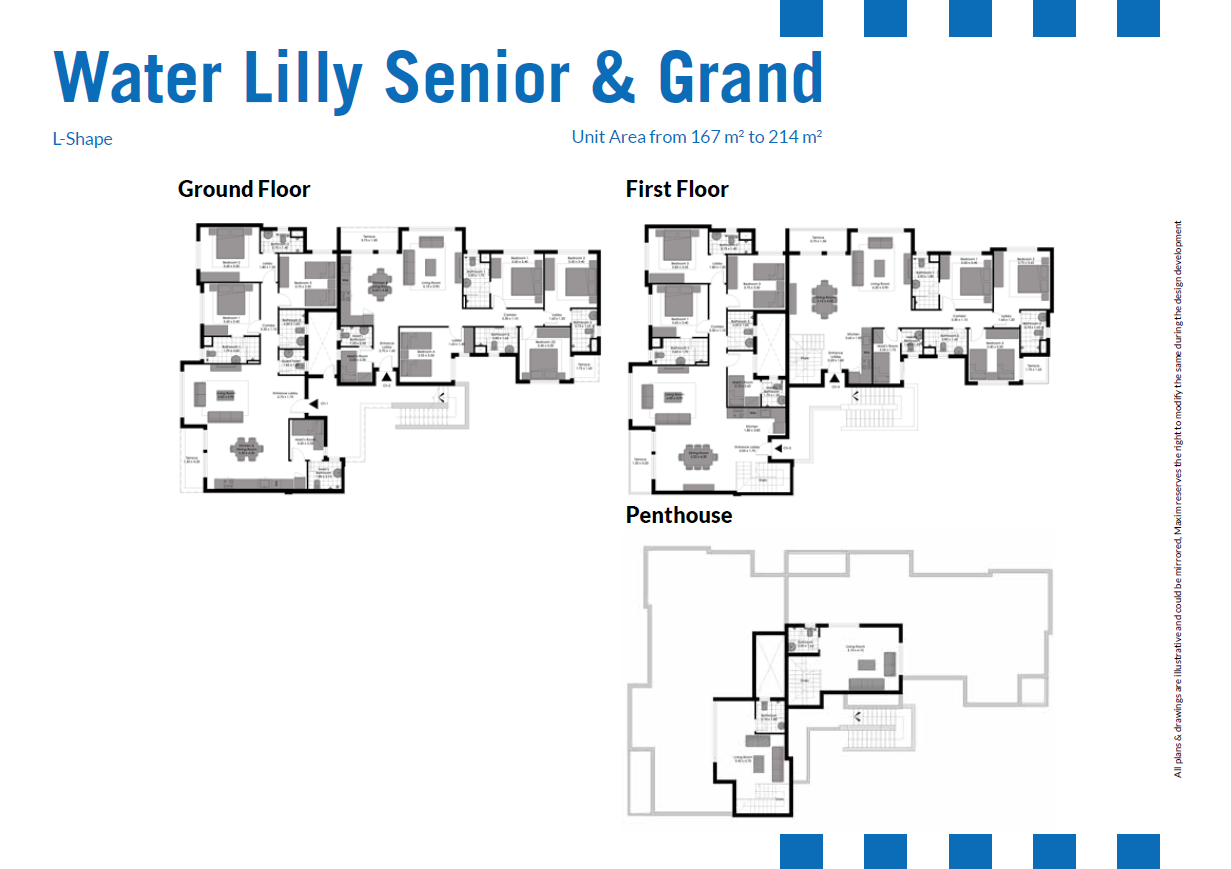 Floor plan for chalet at Bo Island