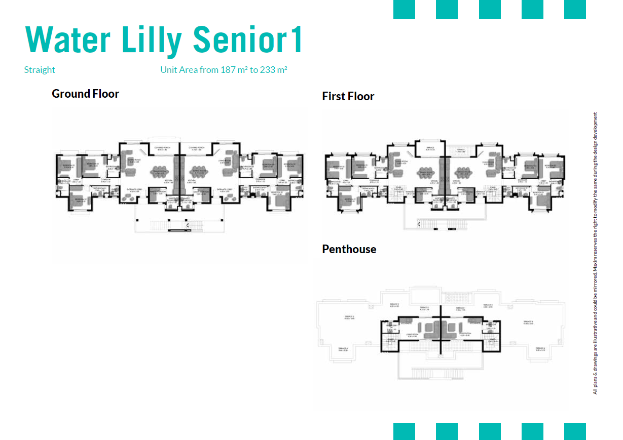 Floor plan for chalet at Bo Island
