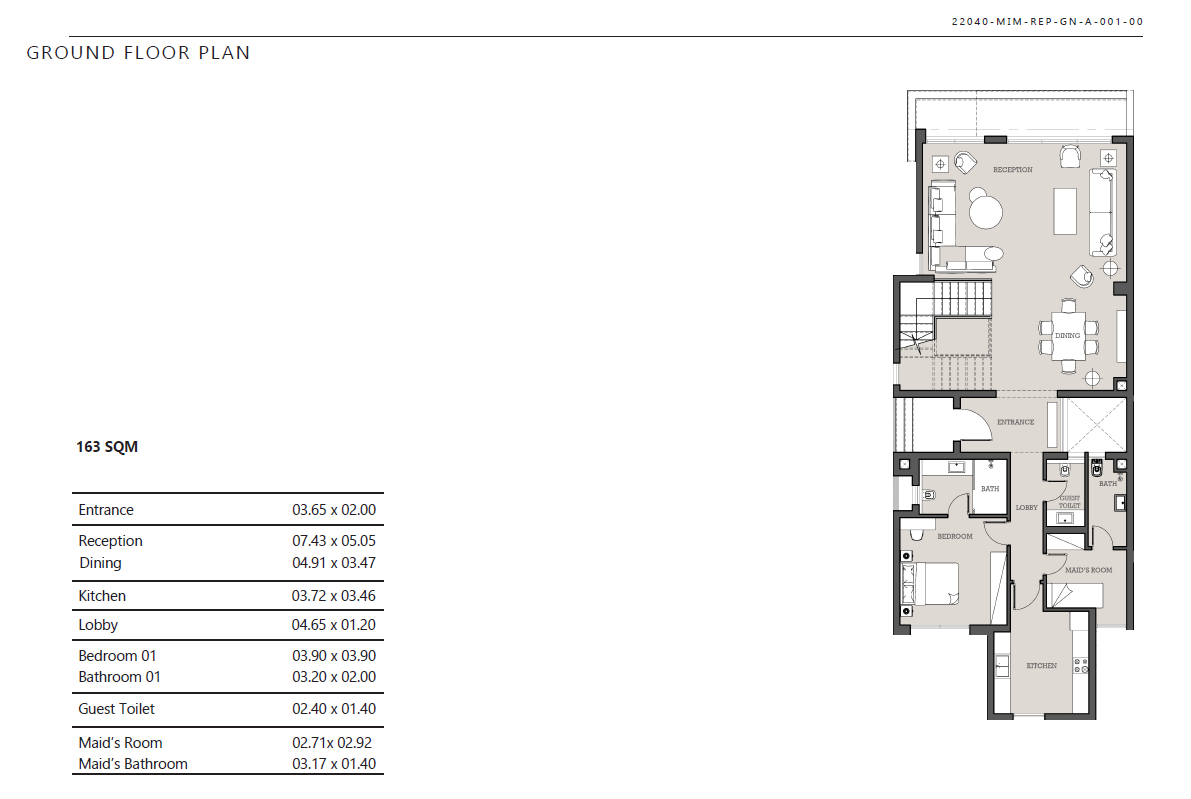 Floor plan for  at The Waterway North Coast