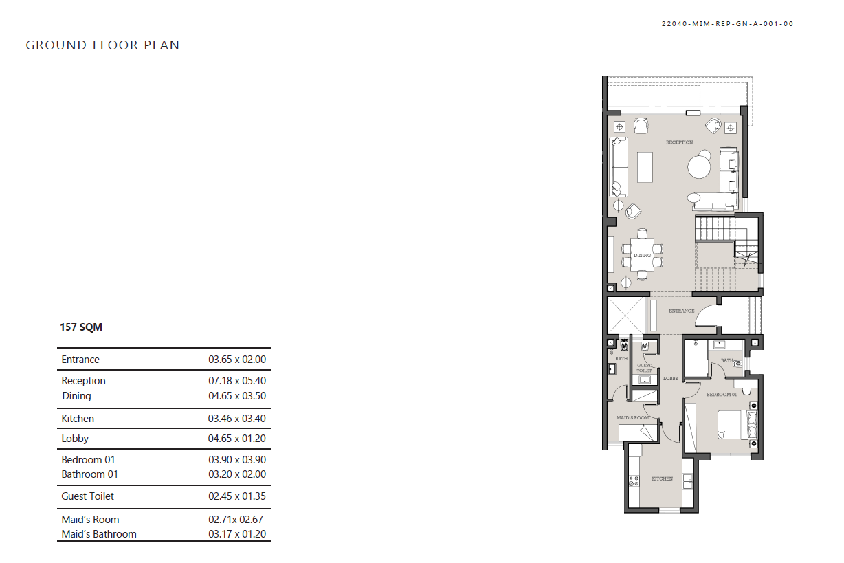Floor plan for  at The Waterway North Coast