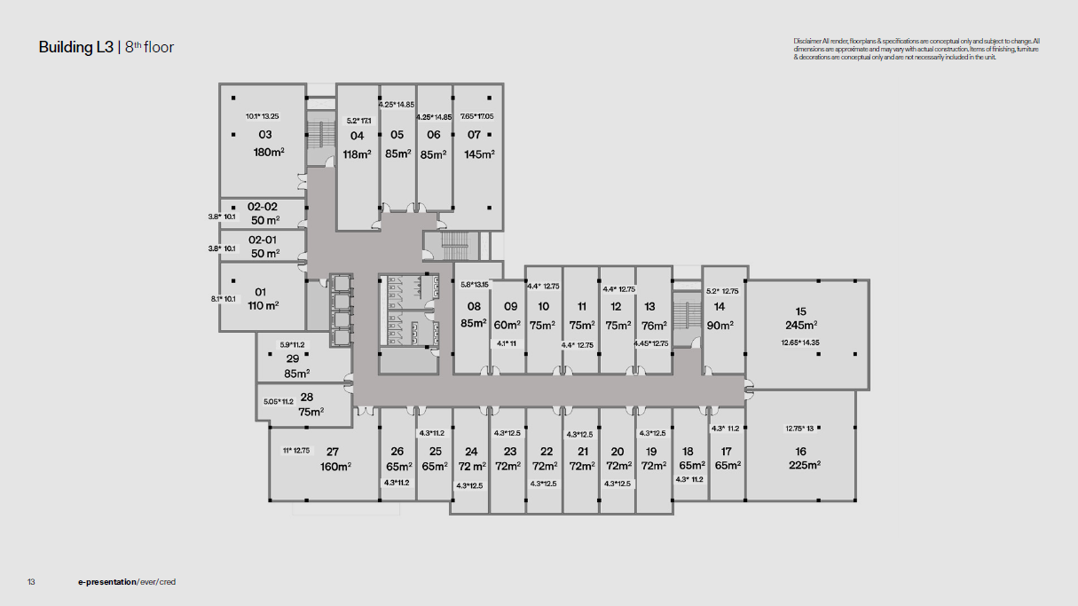Floor plan for  at Ever