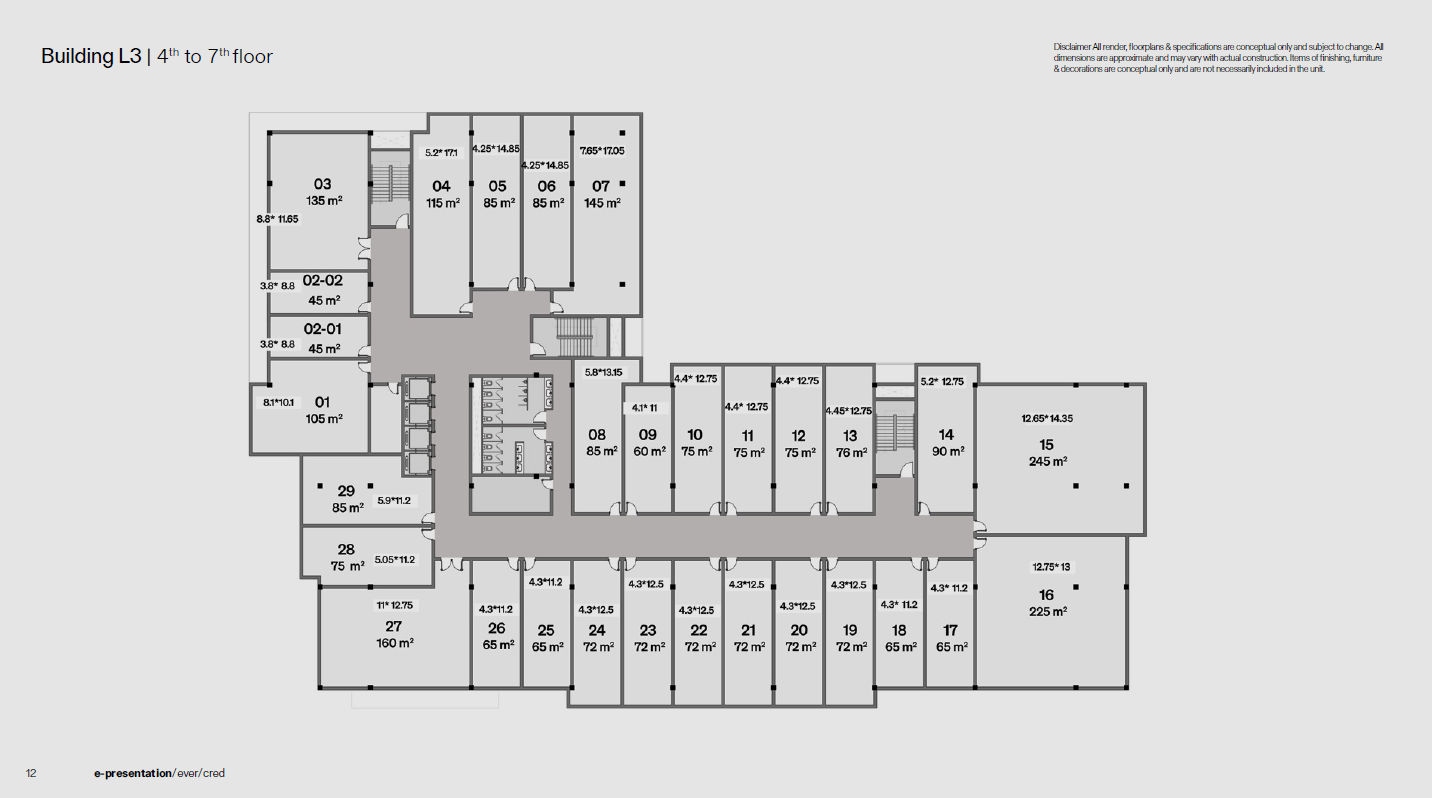 Floor plan for  at Ever