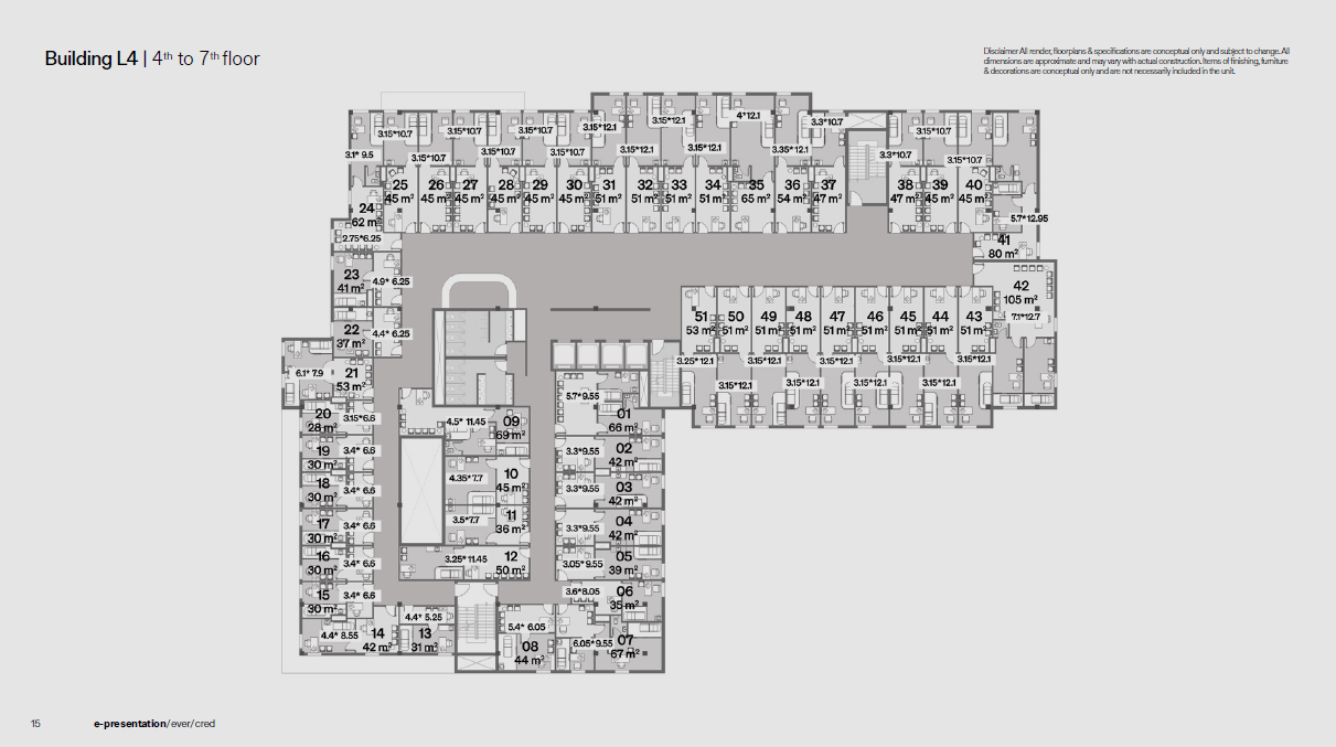 Floor plan for  at Ever