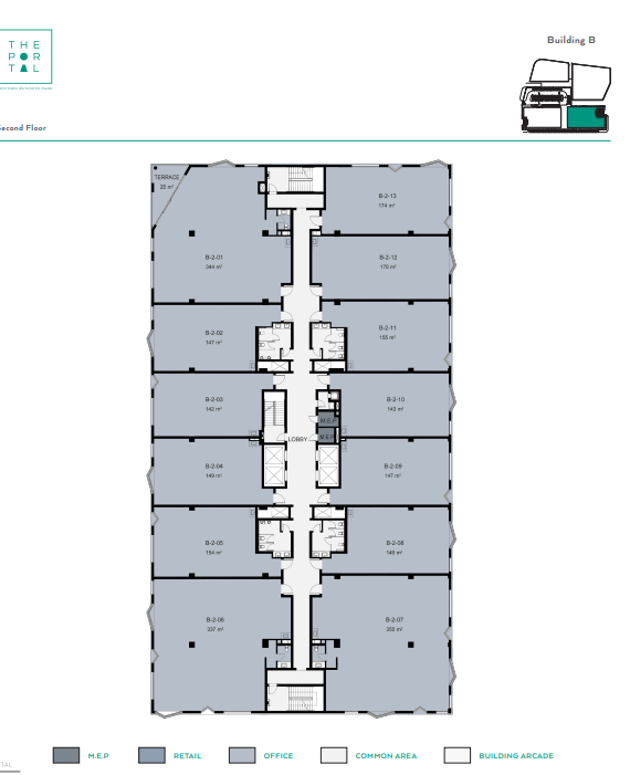 Floor plan for  at Westown The Portal