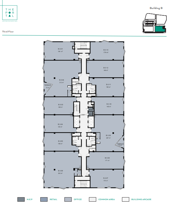 Floor plan for  at Westown The Portal