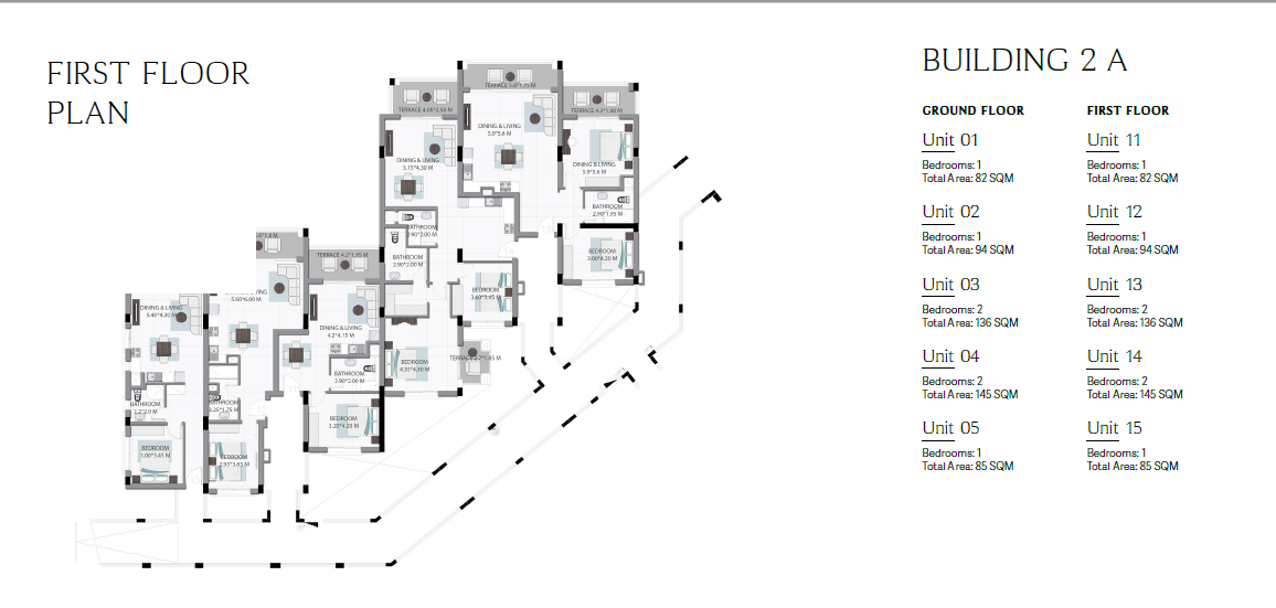 Floor plan for apartment at Soma Breeze