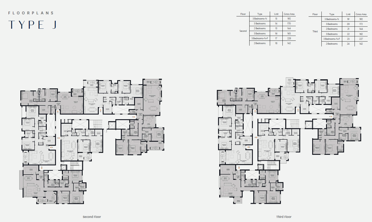 Floor plan for apartment at O West Orascom