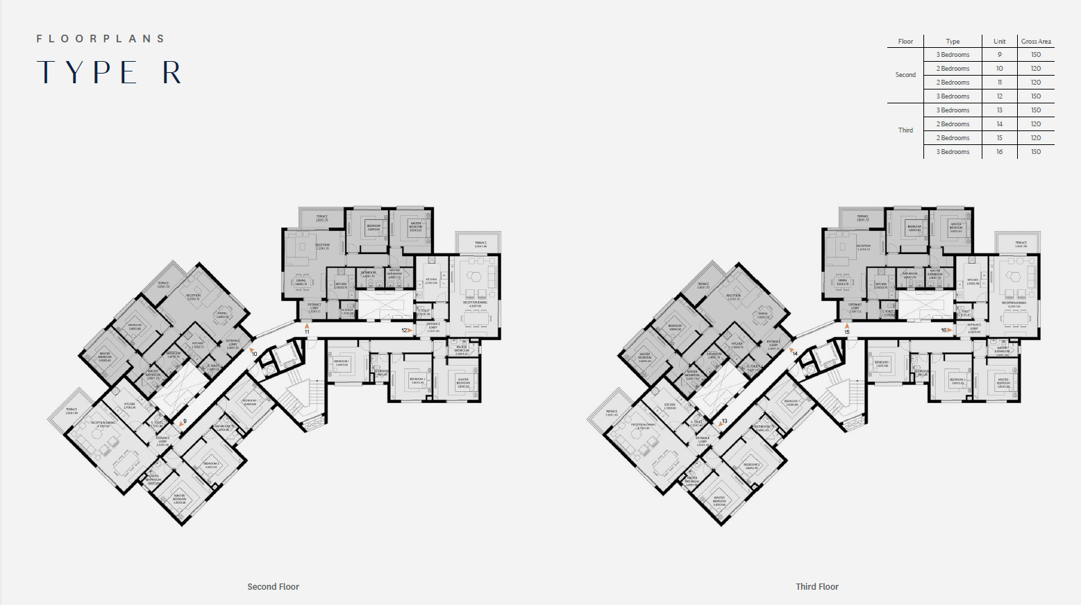 Floor plan for apartment at O West Orascom
