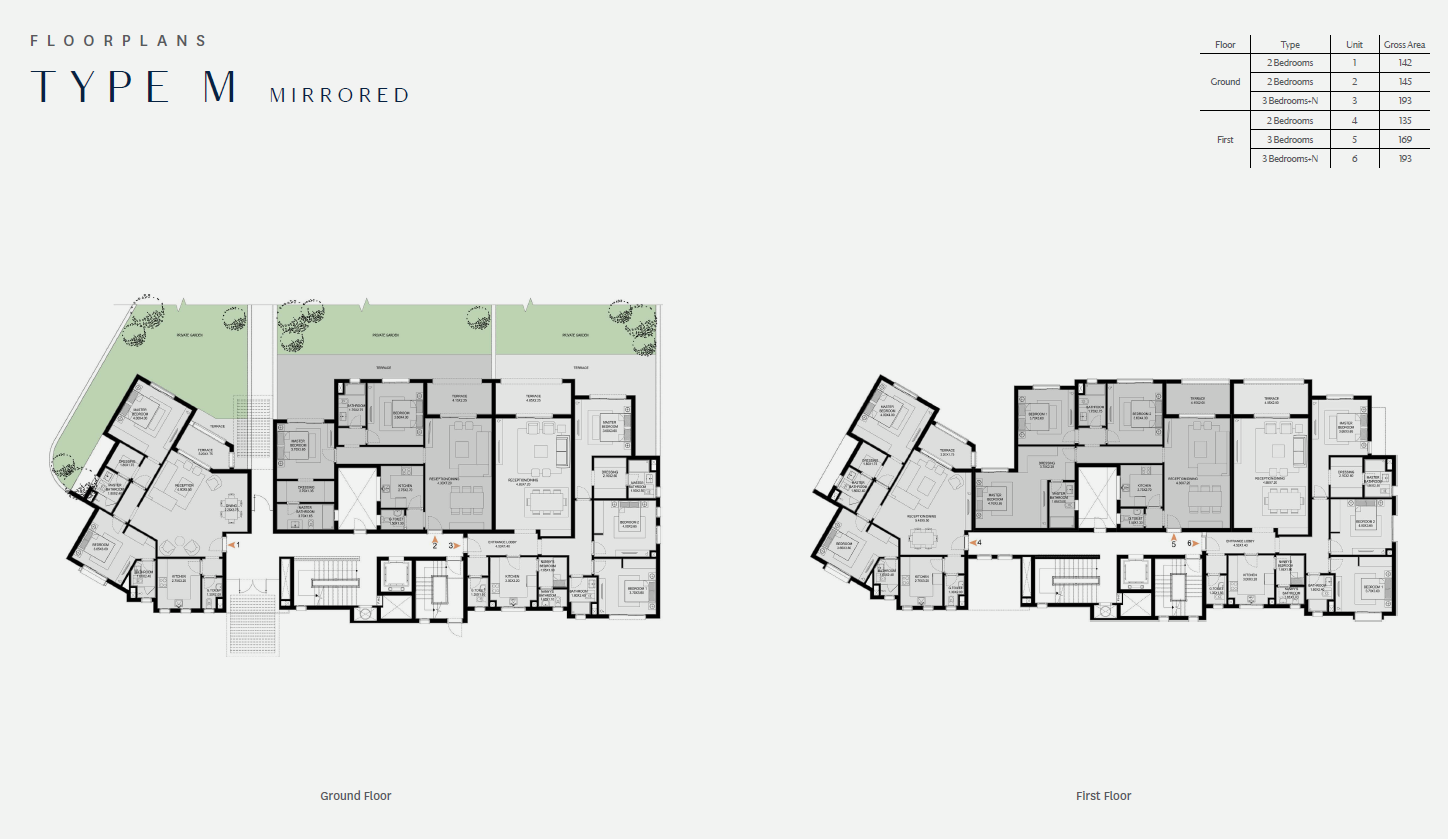 Floor plan for apartment at O West Orascom