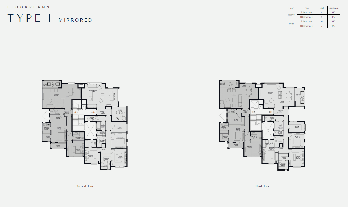 Floor plan for apartment at O West Orascom