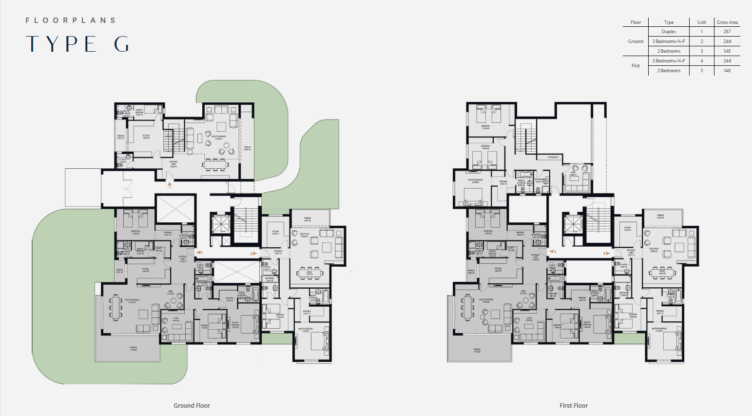 Floor plan for apartment at O West Orascom