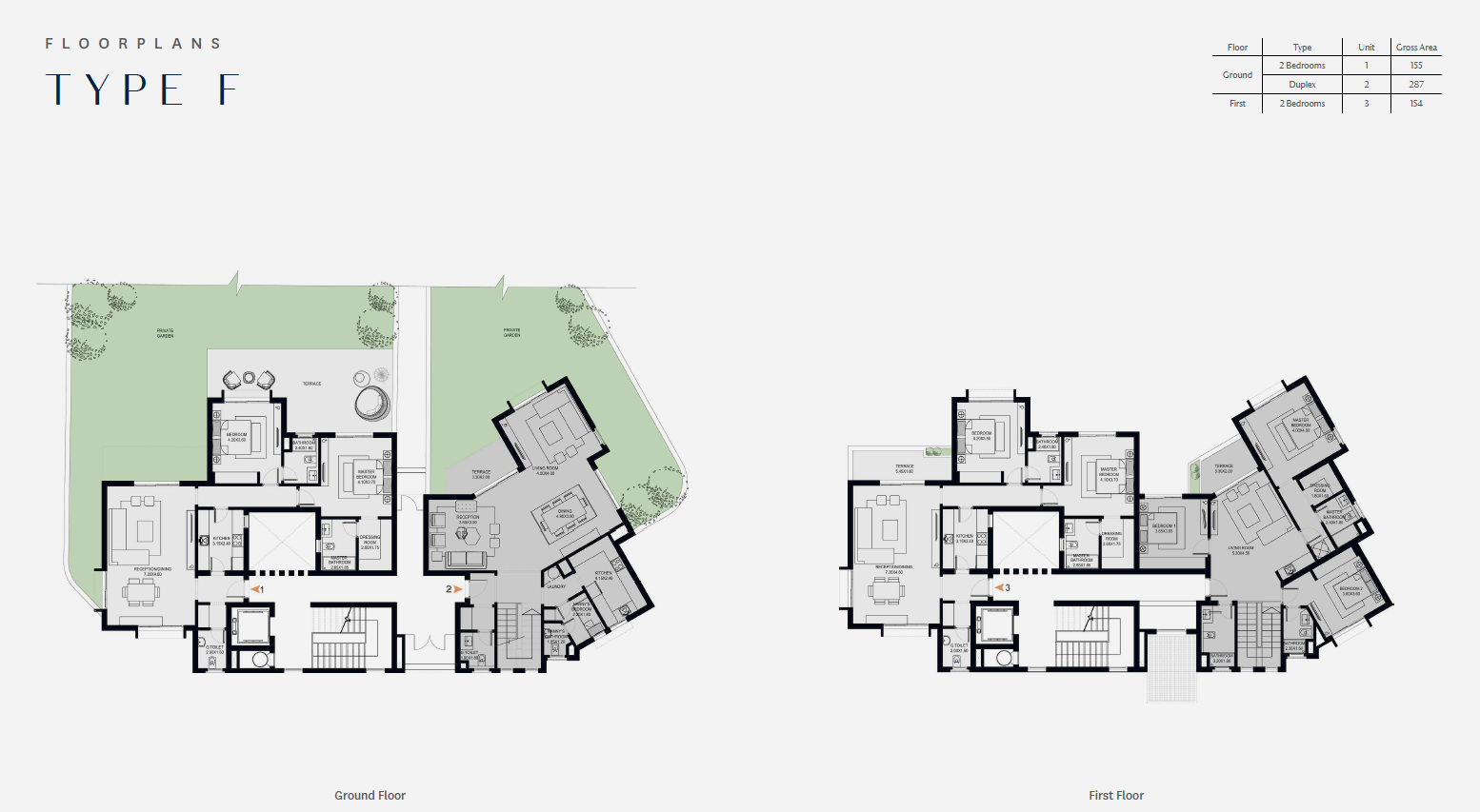 Floor plan for apartment at O West Orascom