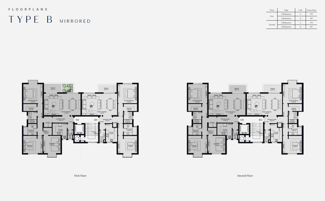 Floor plan for apartment at O West Orascom