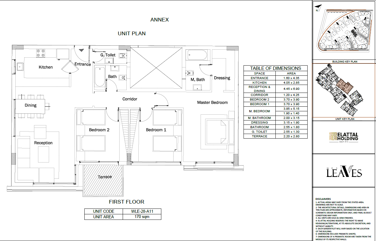 Floor plan for apartment at Leaves