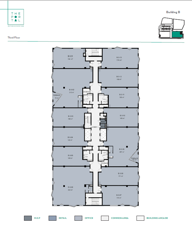 Floor plan for  at Westown The Portal