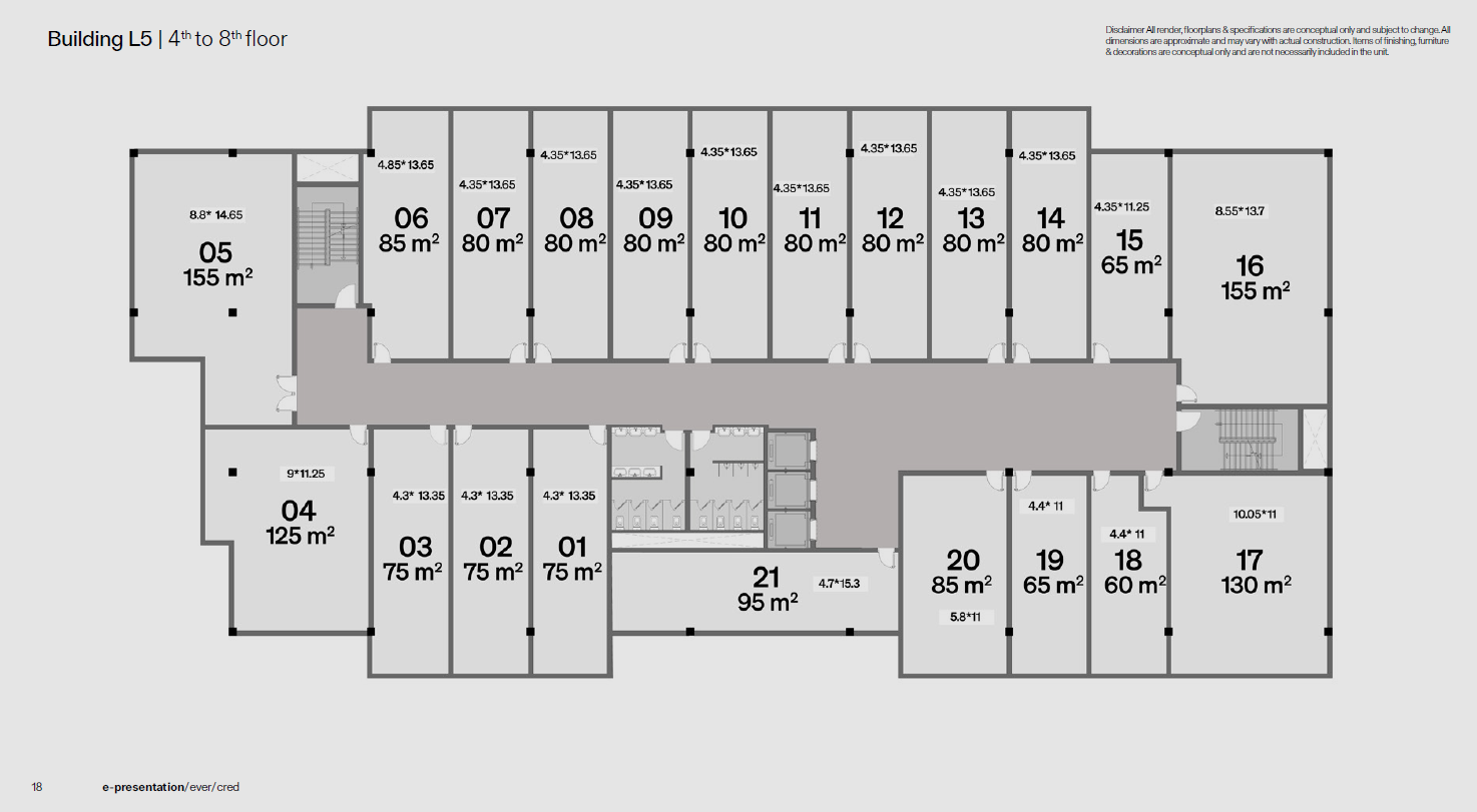 Floor plan for  at Ever