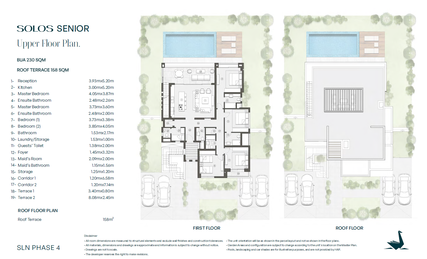 Floor plan for chalet at Swanlake North Coast