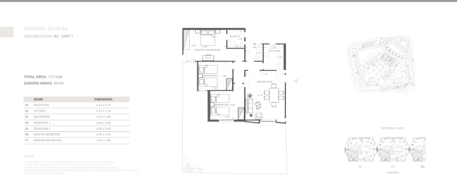 Floor plan for apartment at Venia