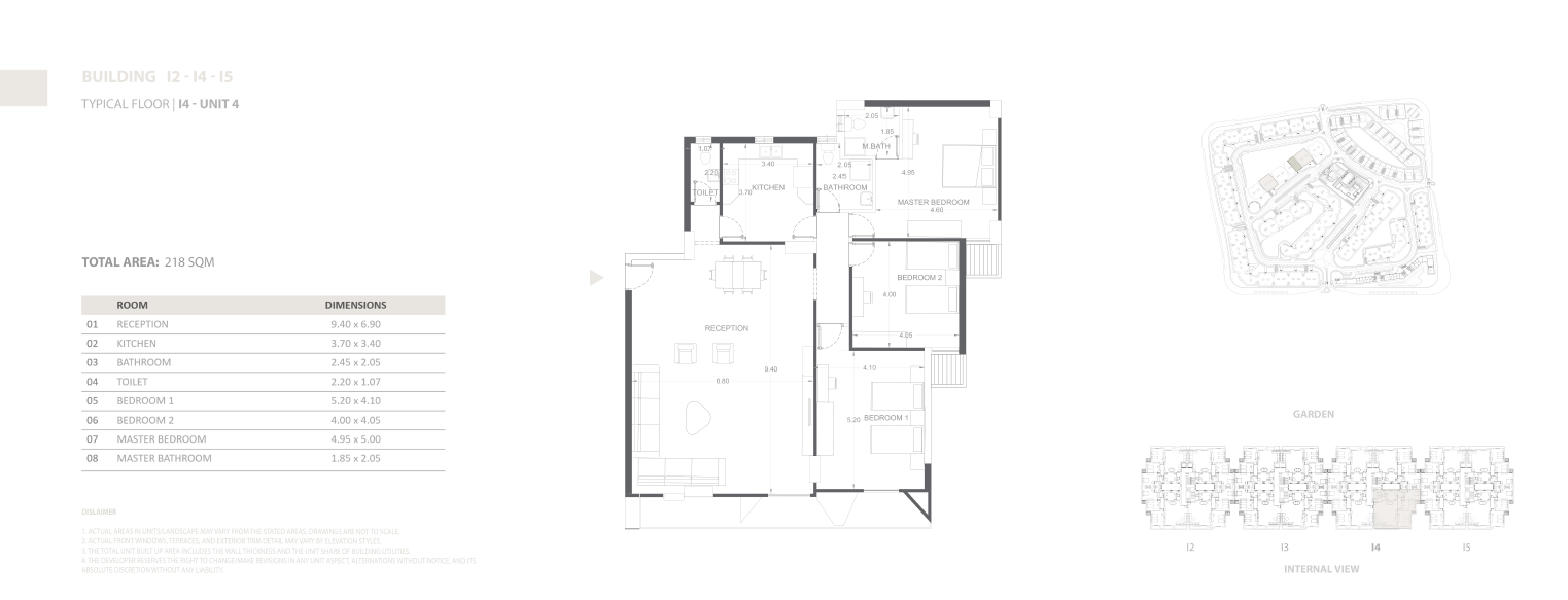 Floor plan for apartment at Venia