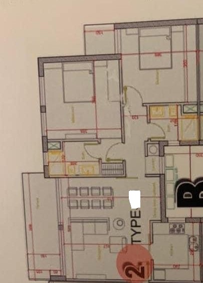 Floor plan for apartment at Bloomfields