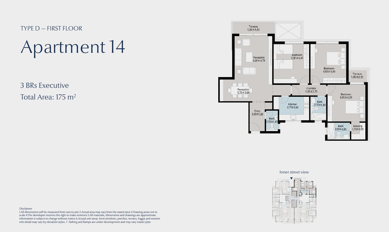 Floor plan for apartment at Bluetree