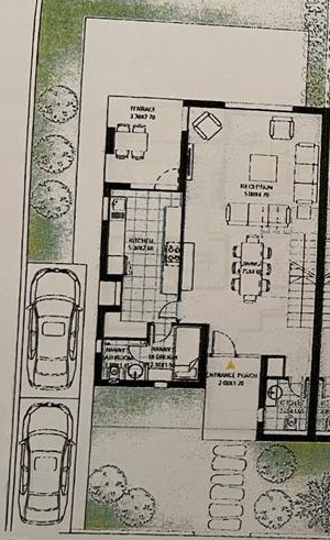 Floor plan for townhouse at O West Orascom