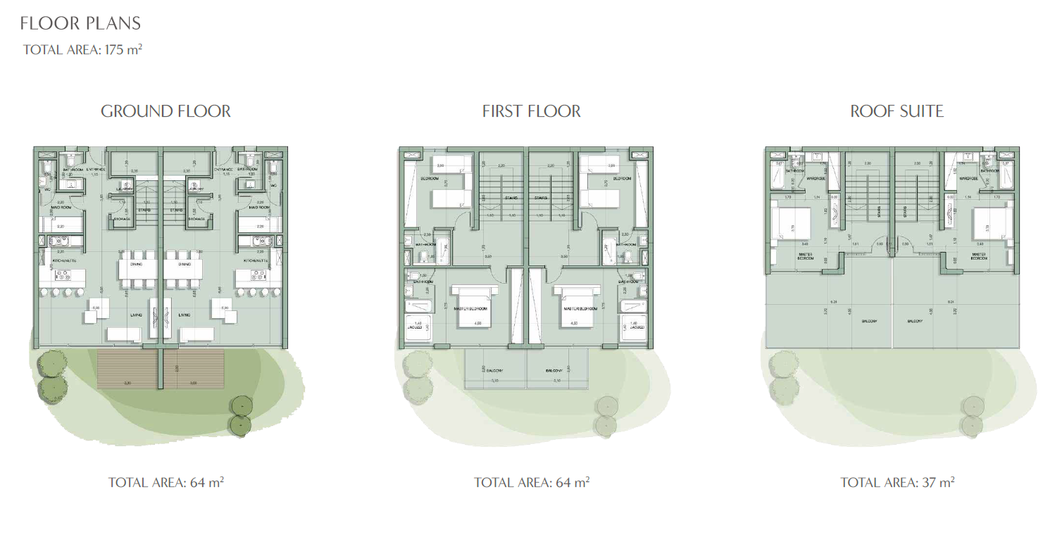 Floor plan for  at Il Monte Galala