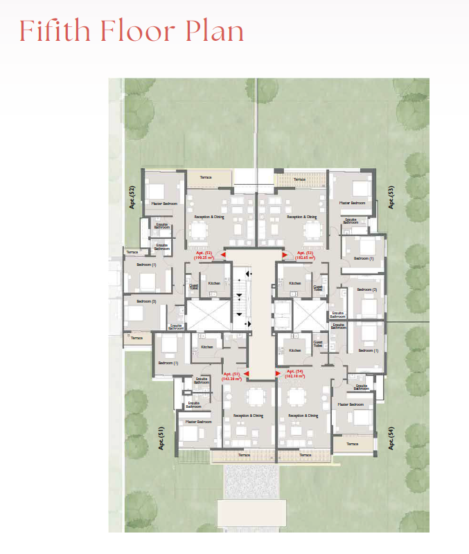 Floor plan for apartment at Capital Gardens