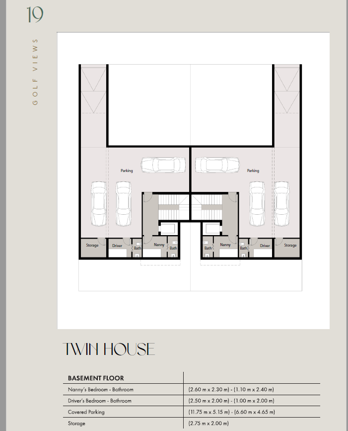 Floor plan for  at Palm Hills Golf Views