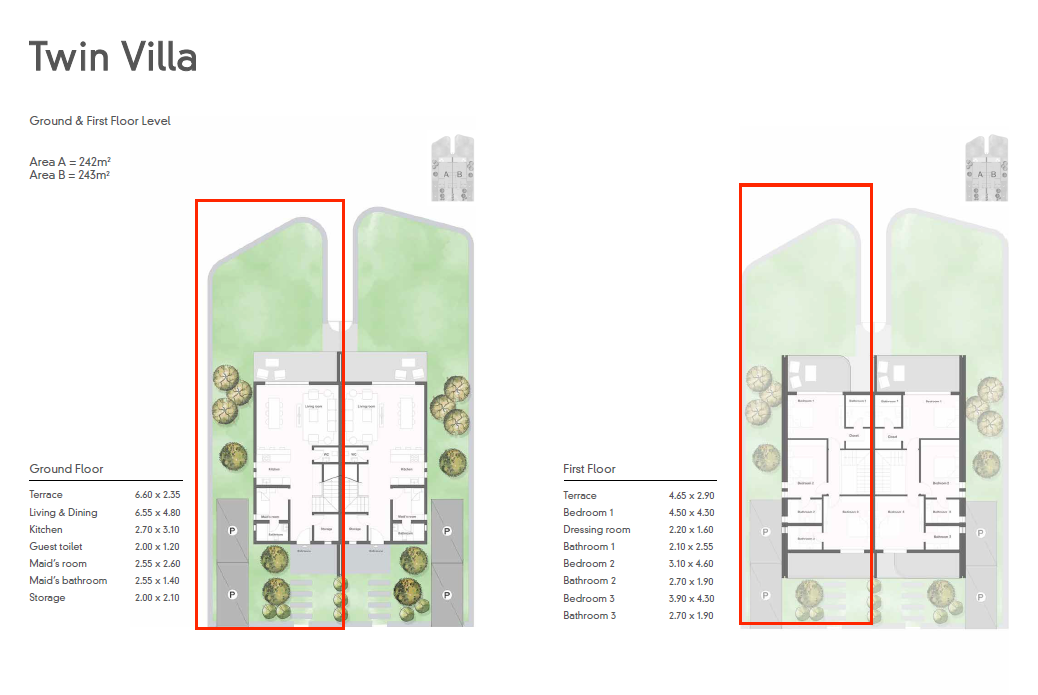 Floor plan for  at Azha