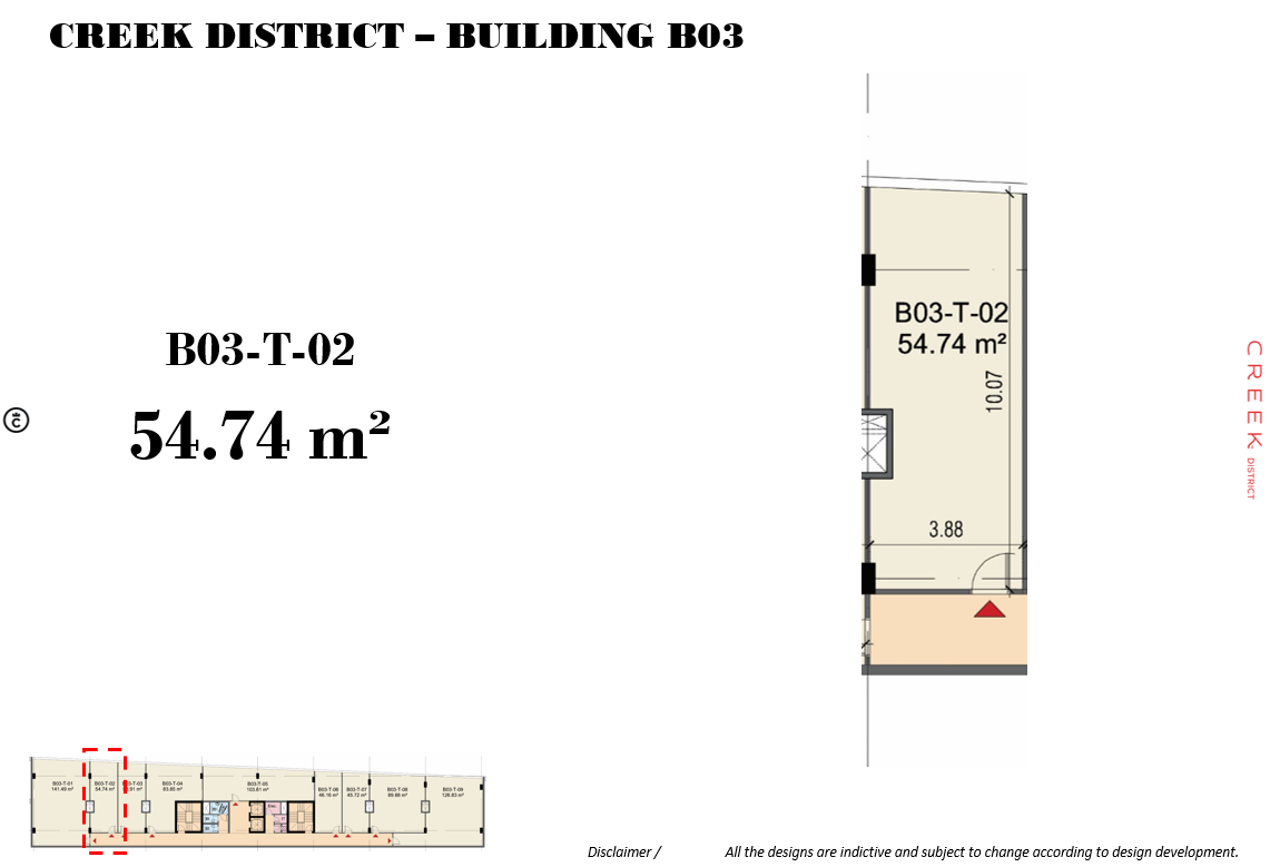 Floor plan for  at Creek District