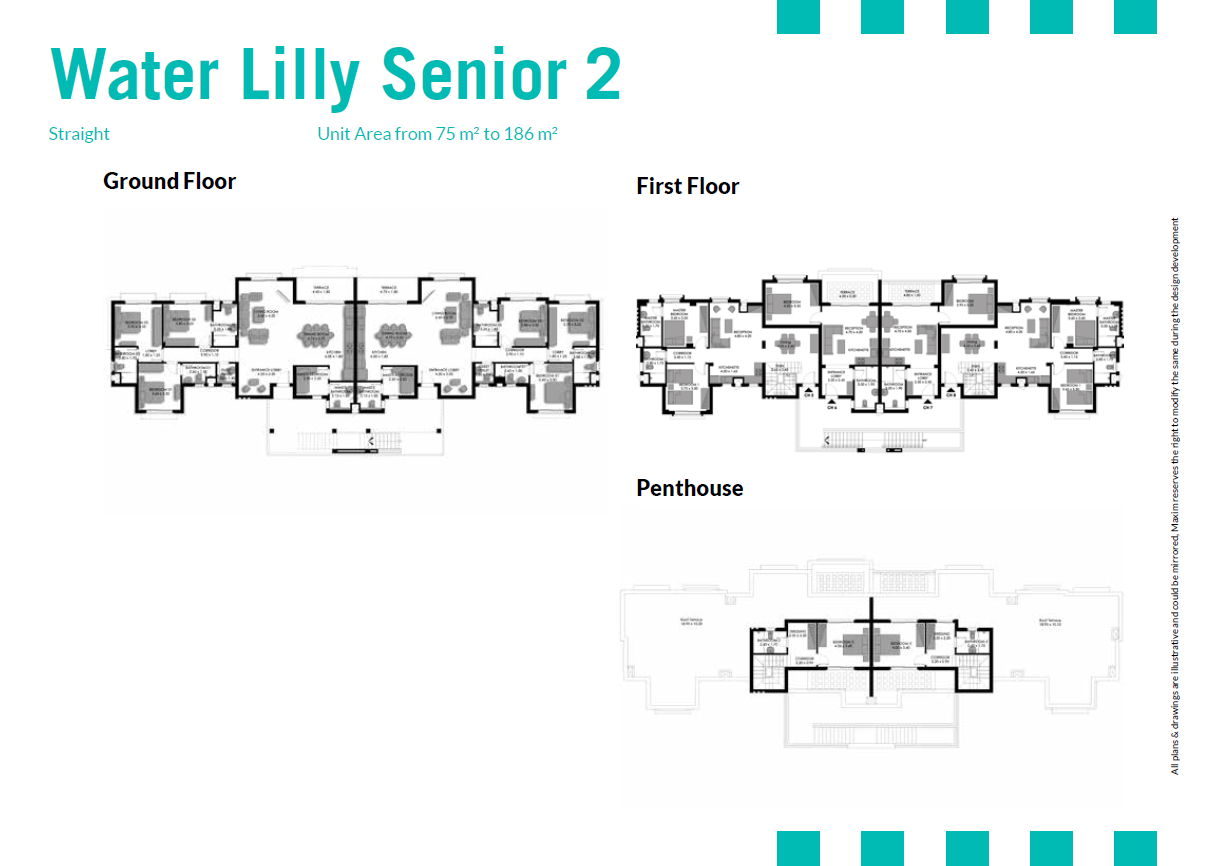 Floor plan for chalet at Bo Island
