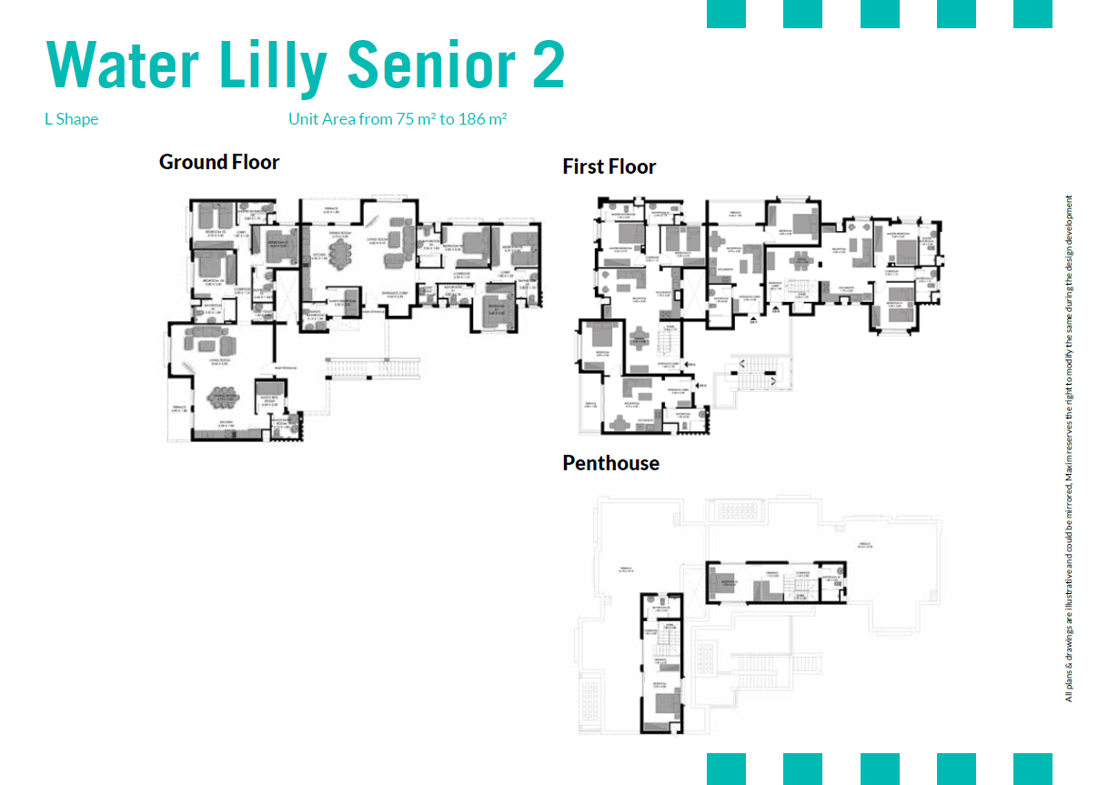 Floor plan for chalet at Bo Island