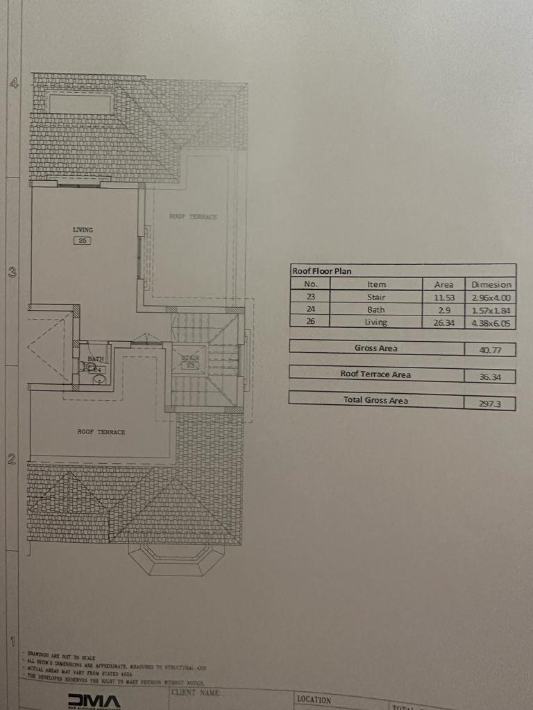 Floor plan for townhouse at Mountain View October Park