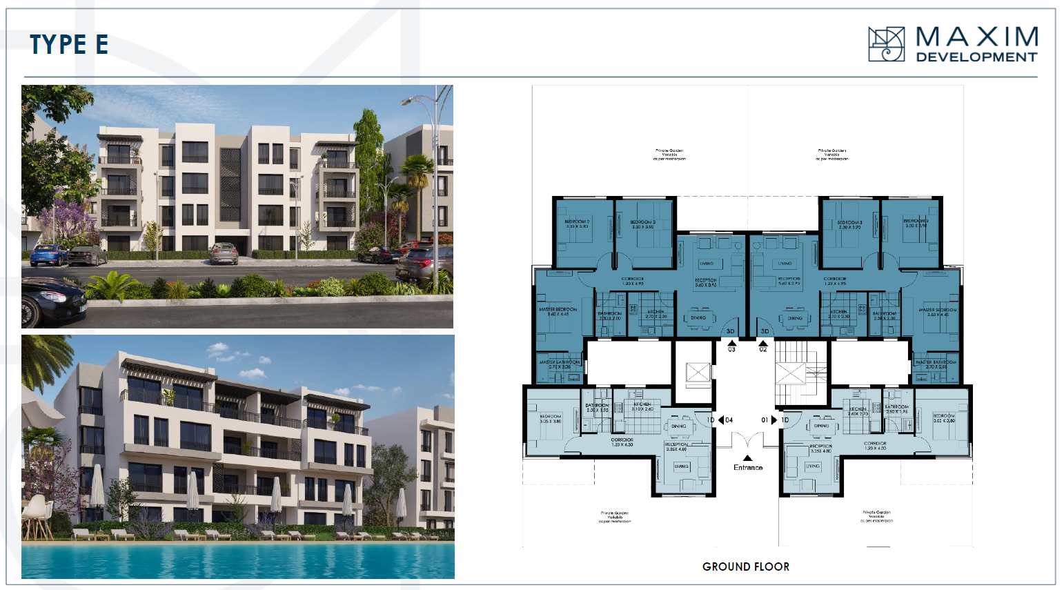 Floor plan for apartment at Bo Sands