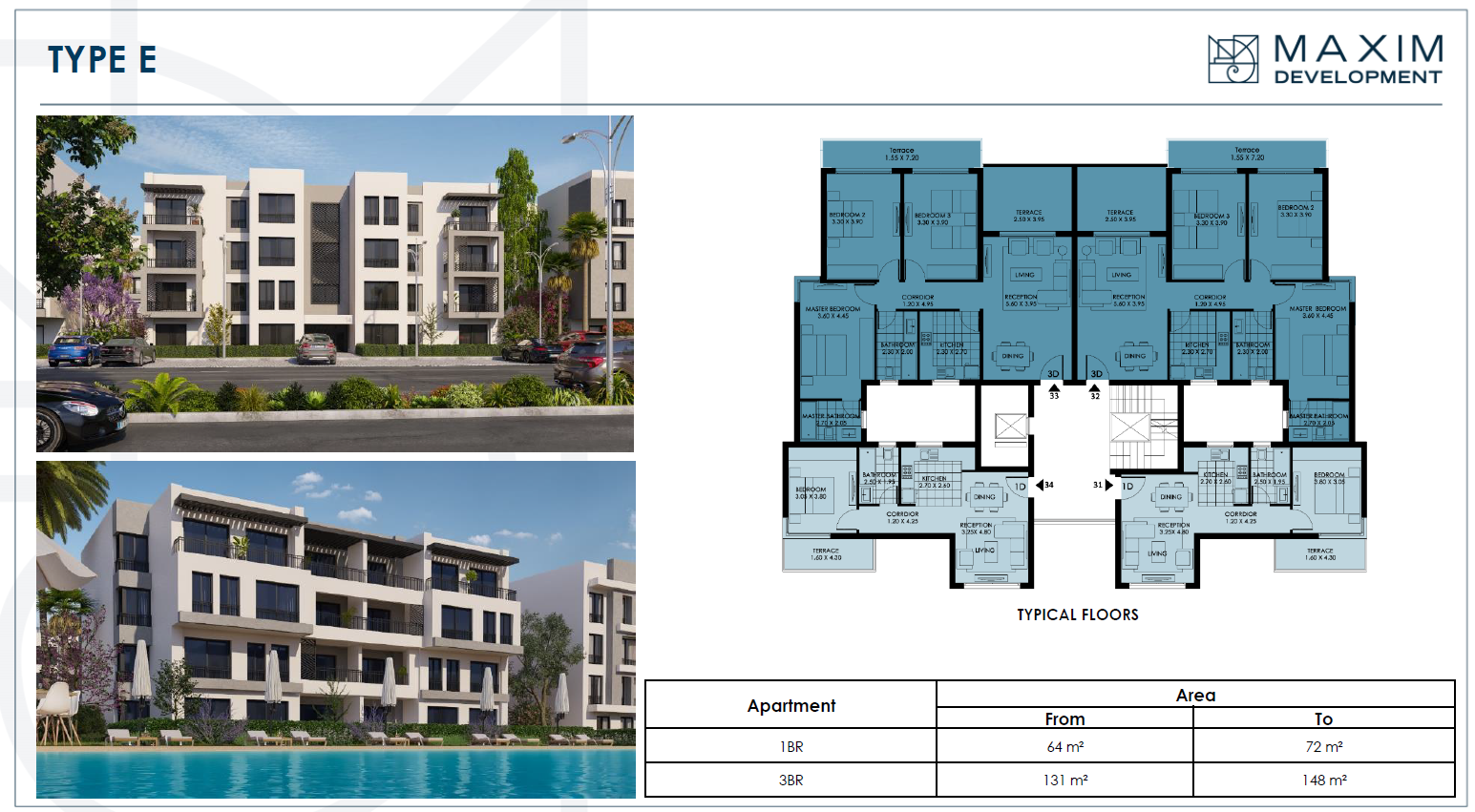 Floor plan for apartment at Bo Sands