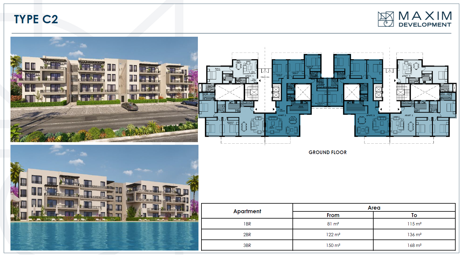 Floor plan for apartment at Bo Sands